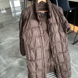 NorthFace Dark Brown Long Coat